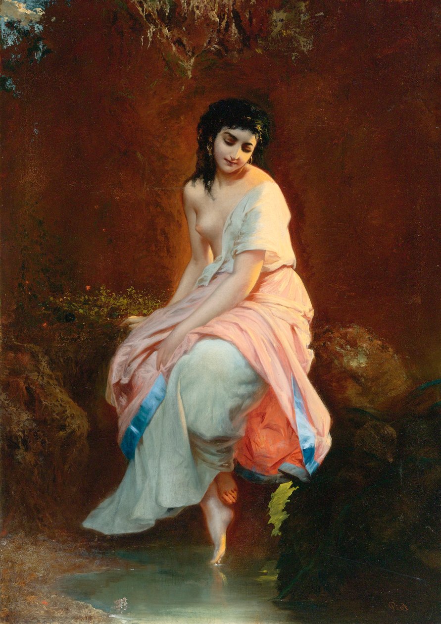 The Bather tekijältä Etienne Adolphe Piot