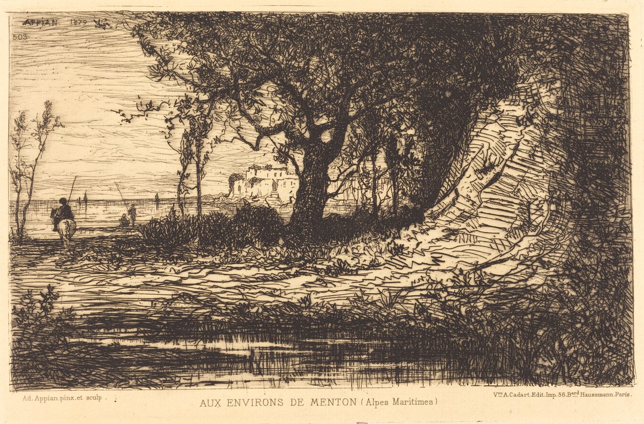Mentonin ympärillä tekijältä Adolphe Appian