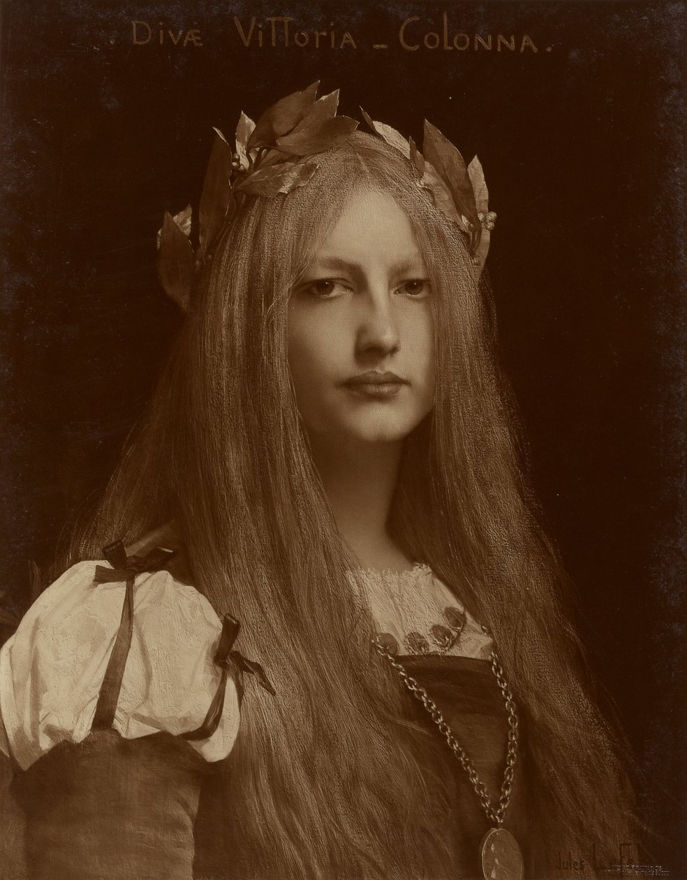 J. Febren "Vittoria Colonna". tekijältä Adolphe Braun