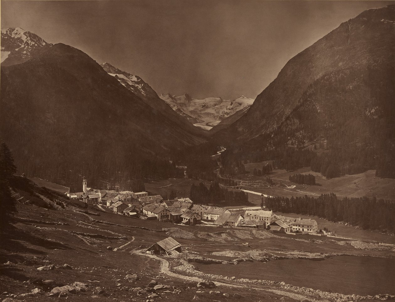 Pontresina tekijältä Adolphe Braun