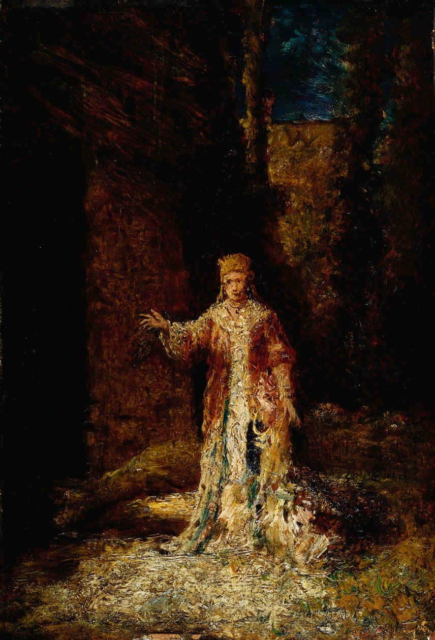 Lady Macbeth tekijältä Adolphe Joseph Thomas Monticelli