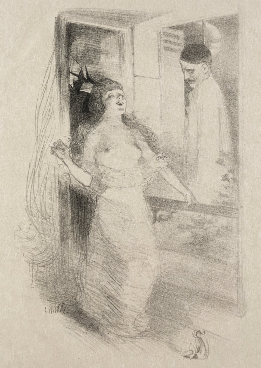Pierrot tekijältä Adolphe Léon Willett