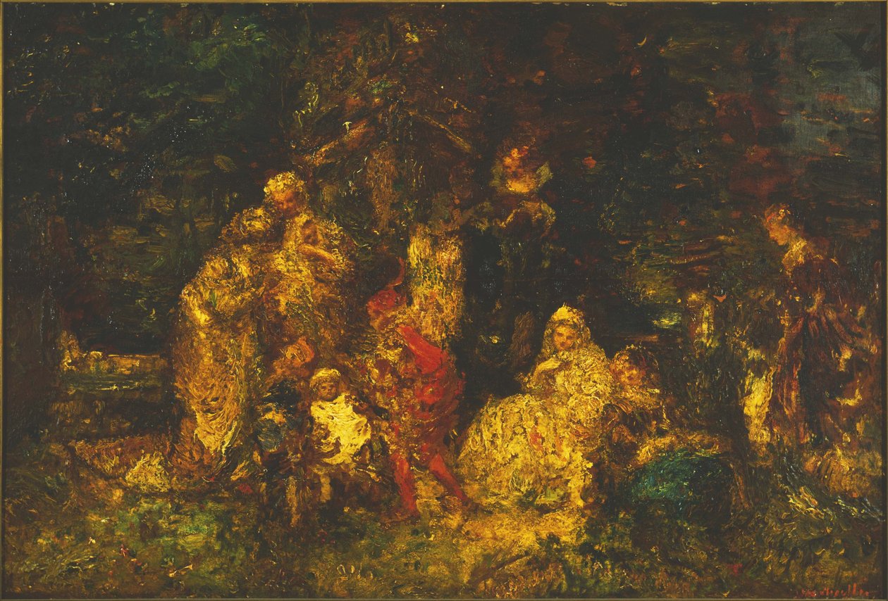 Kuten pidät siitä tekijältä Adolphe Joseph Thomas Monticelli