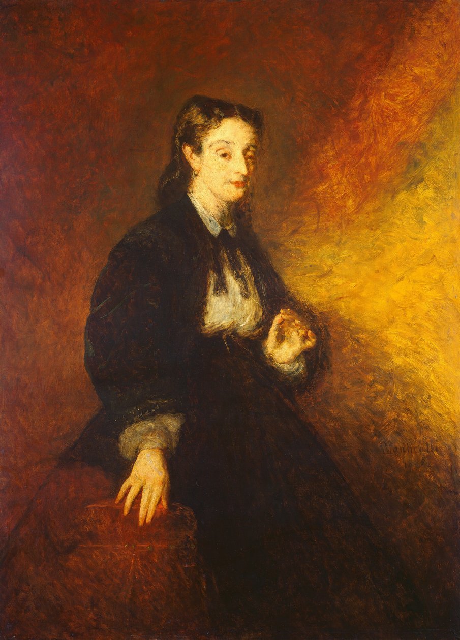 Madame Cahen, 1869. tekijältä Adolphe Monticelli