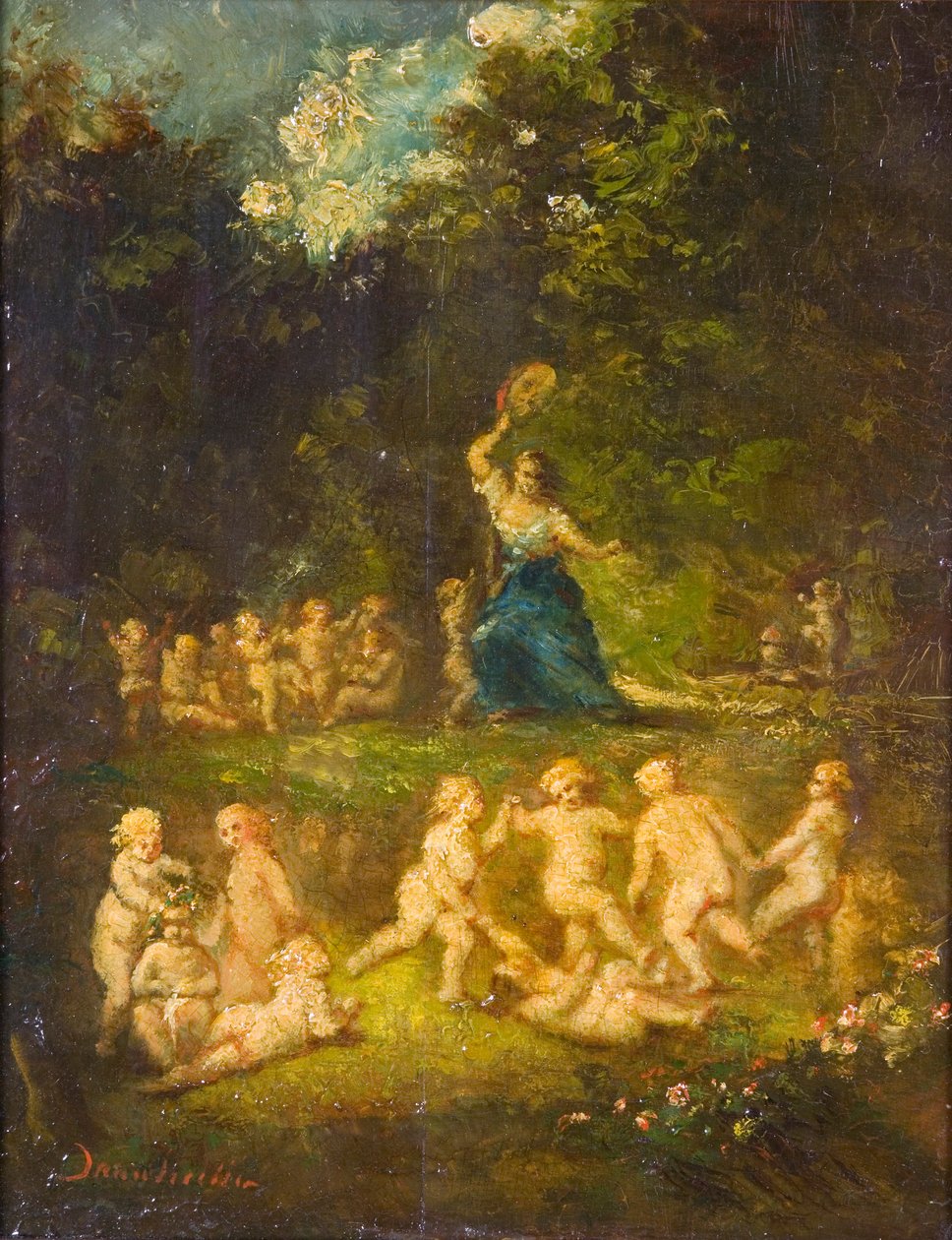 "The gambols", 1844-1886 tekijältä Adolphe Monticelli