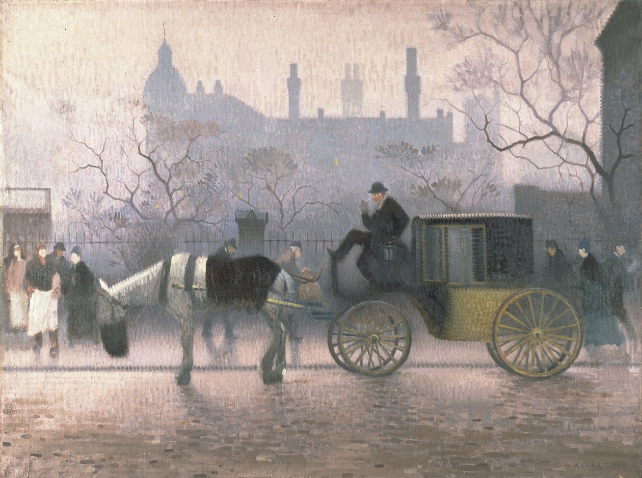 Old Cab All Saintsissä, Manchesterissa tekijältä Adolphe Valette