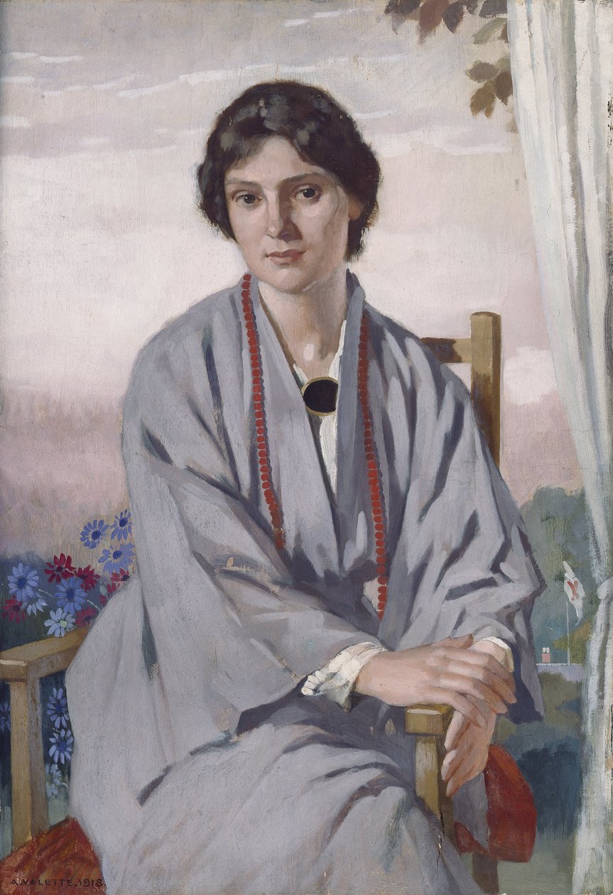 May Aimee Smithin muotokuva tekijältä Adolphe Valette