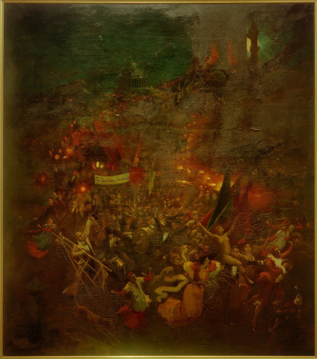 QuatzArts-pallo tekijältä Adolphe Leon Willette