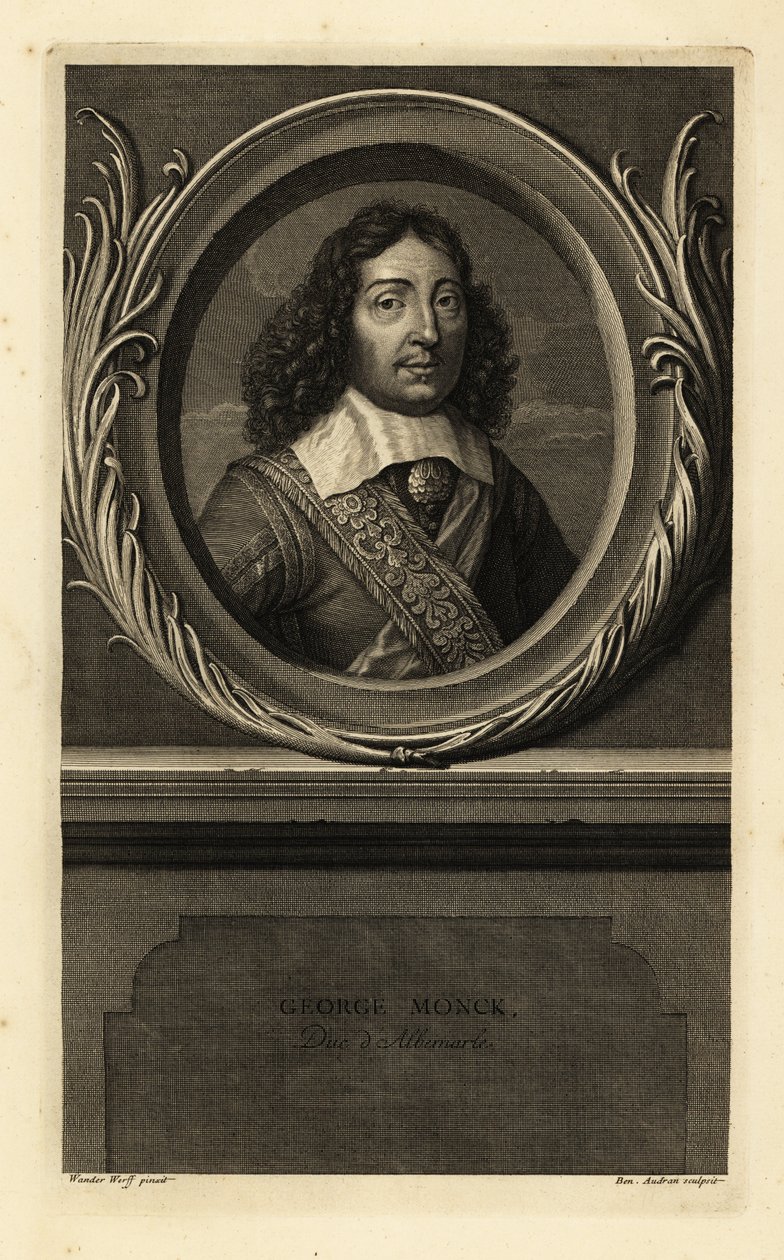 George Monck tekijältä Adriaan van der (after) Werff