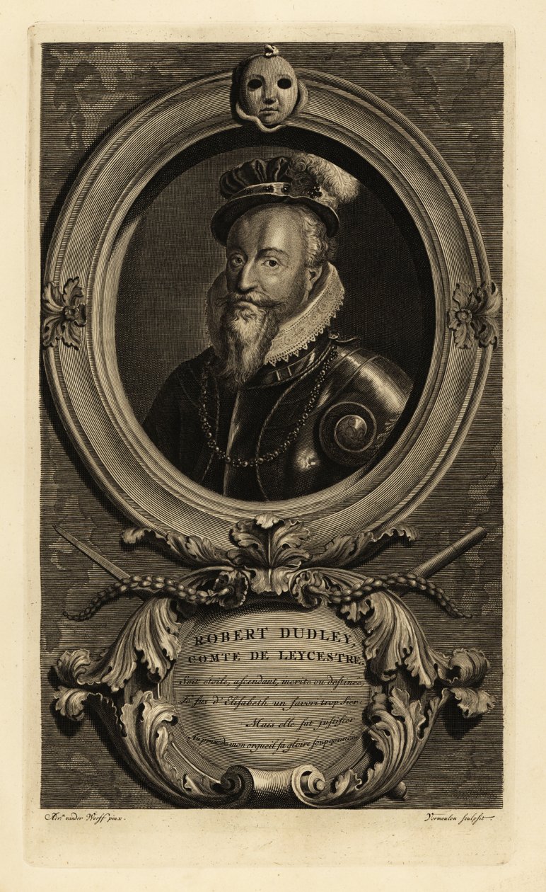 Robert Dudley tekijältä Adriaan van der (after) Werff