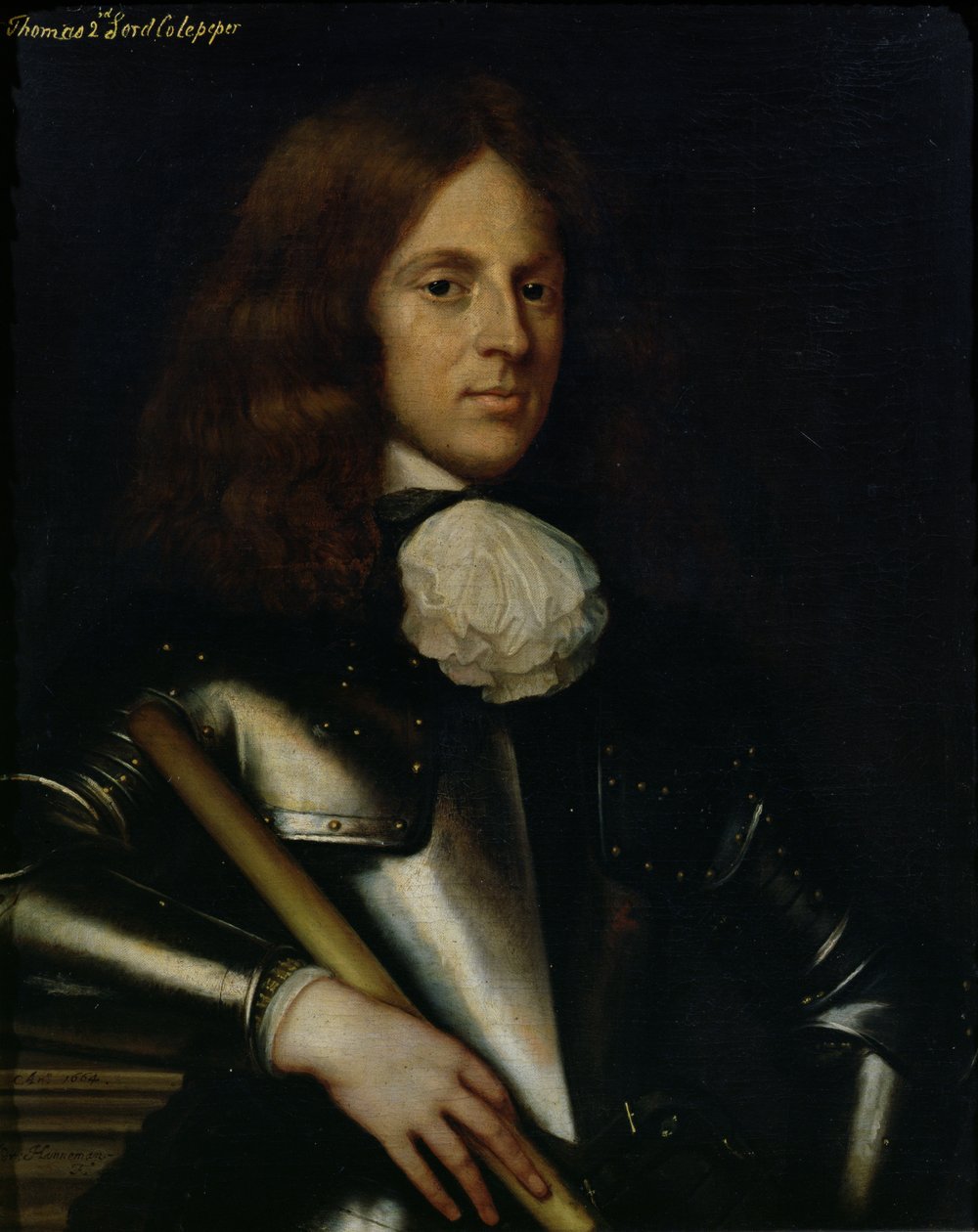 Thomas (1635-1689) toinen lordi Culpeper tekijältä Adriaen Hanneman