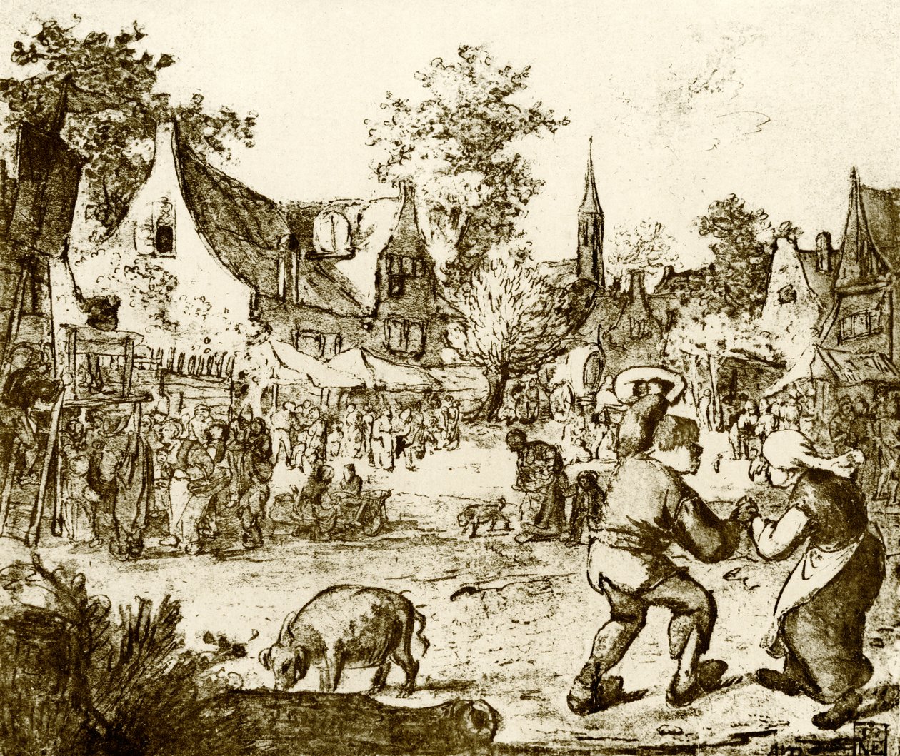 Hollantilainen tivoli tekijältä Adriaen Jansz. van Ostade