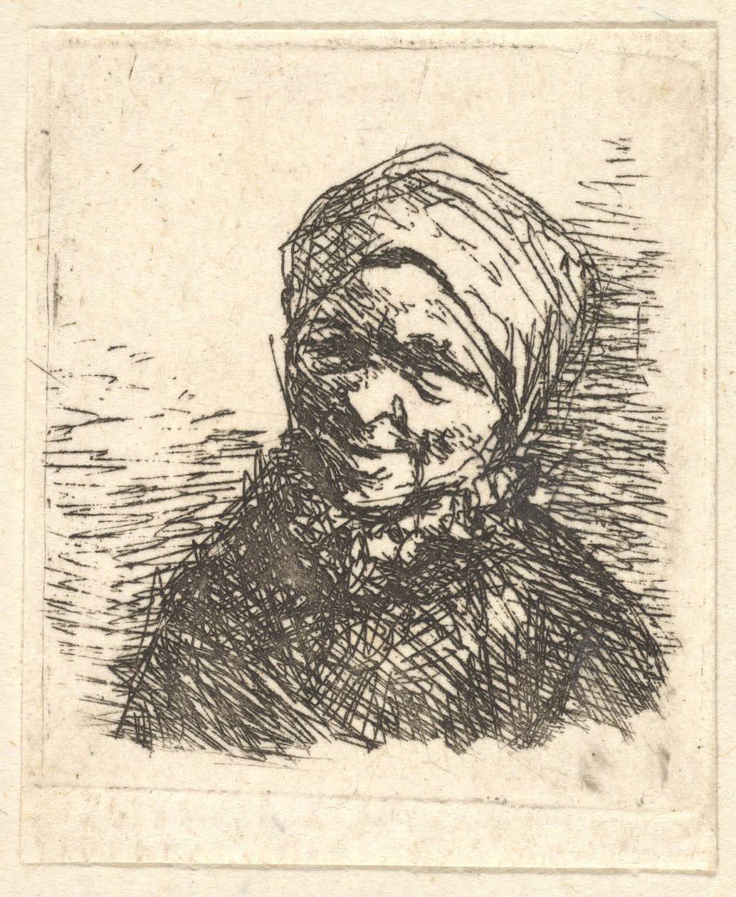 Talonpojan nainen, 1610-85. tekijältä Adriaen Jansz. van Ostade