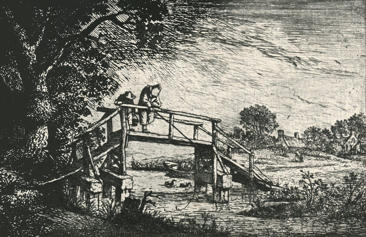 Kalastaja, 1906. tekijältä Adriaen Jansz. van Ostade