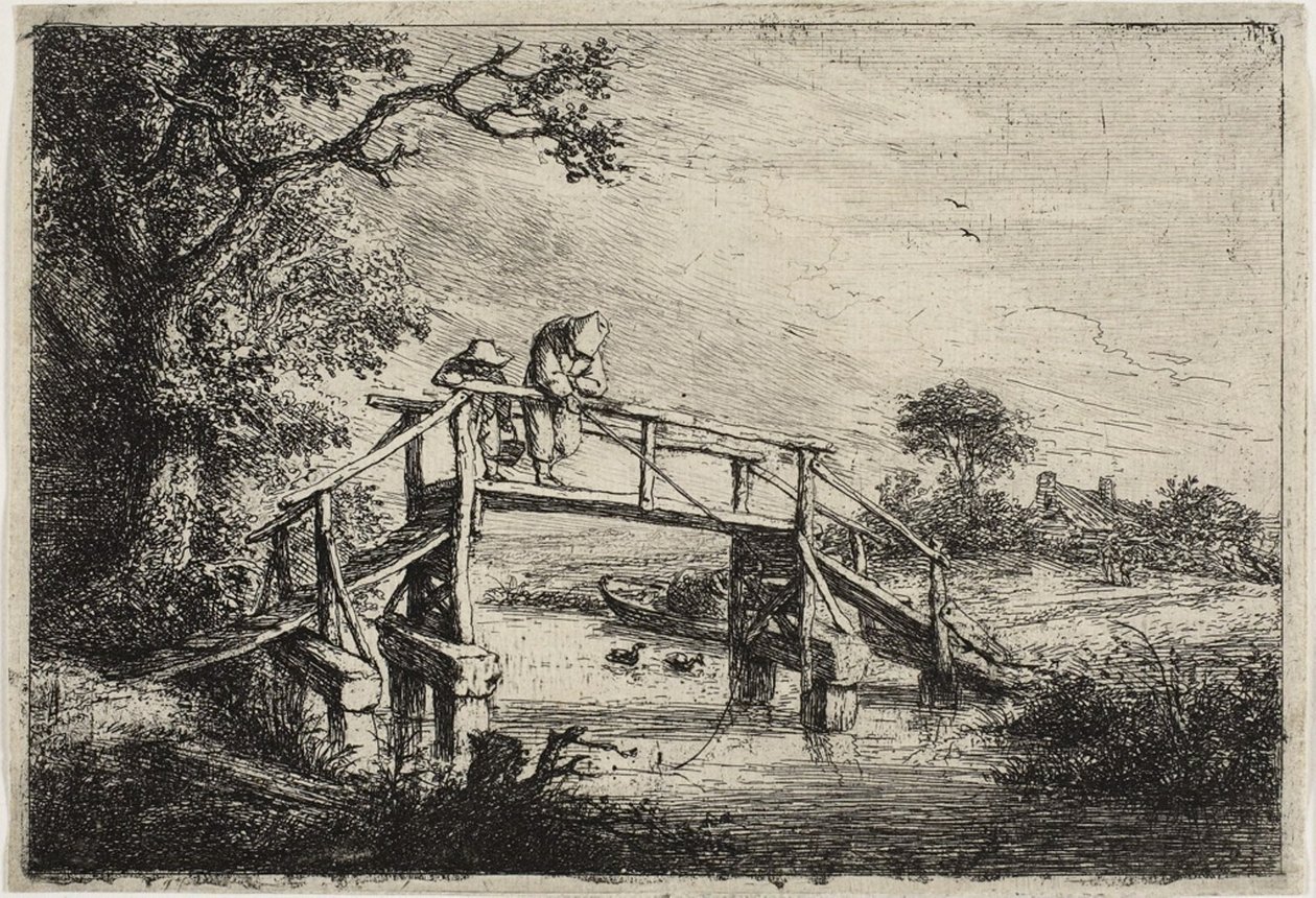 Kalastajat tekijältä Adriaen van Ostade