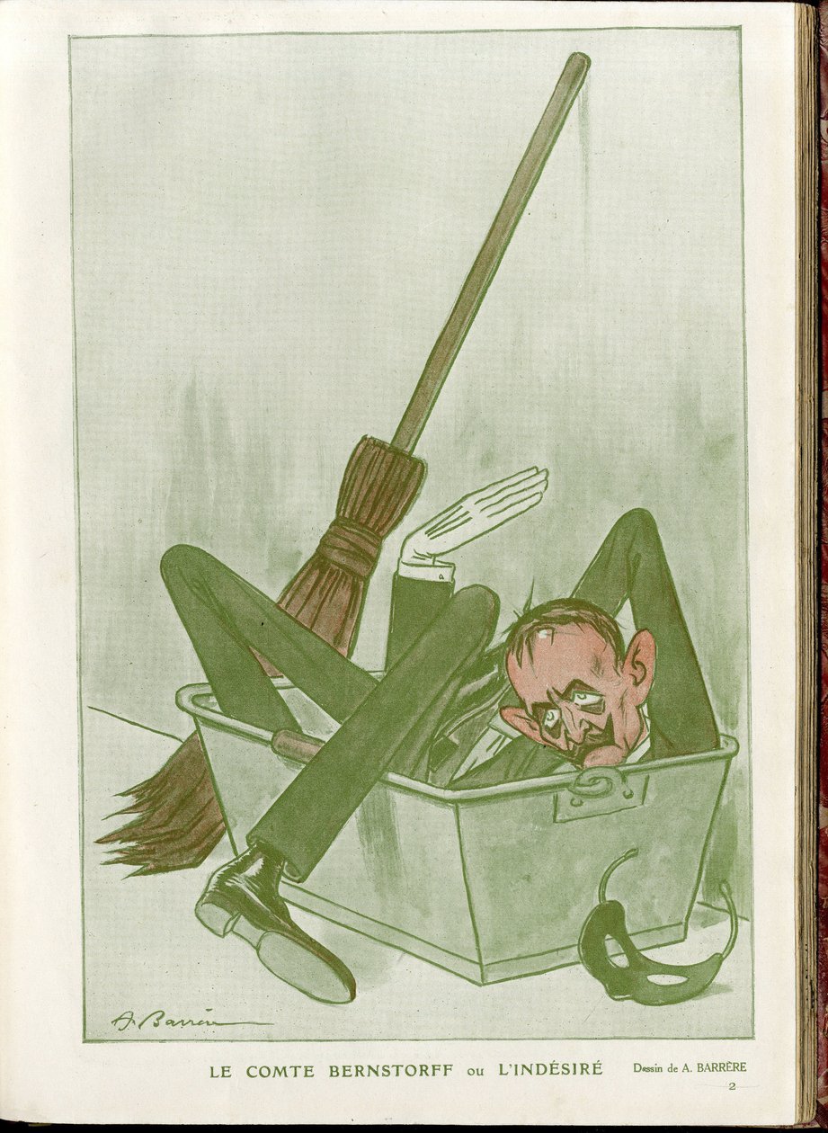 Kuvitus A Barreresta (1874-1931) elokuvassa "" Fantasio""" tekijältä Adrien Barrere
