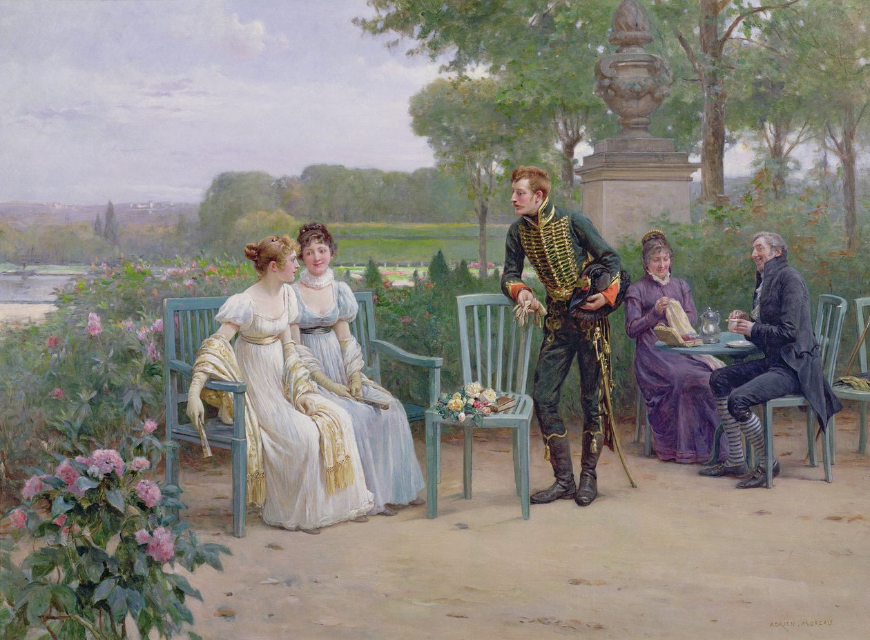 Huonekalut ja erilaiset esineet 1100- ja 1300-luvuilta tekijältä Adrien Moreau