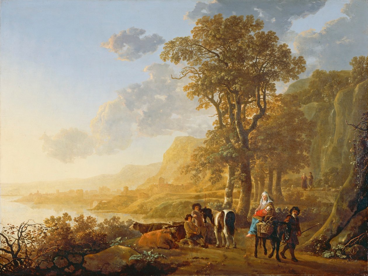 Lento Egyptiin tekijältä Aelbert Cuyp