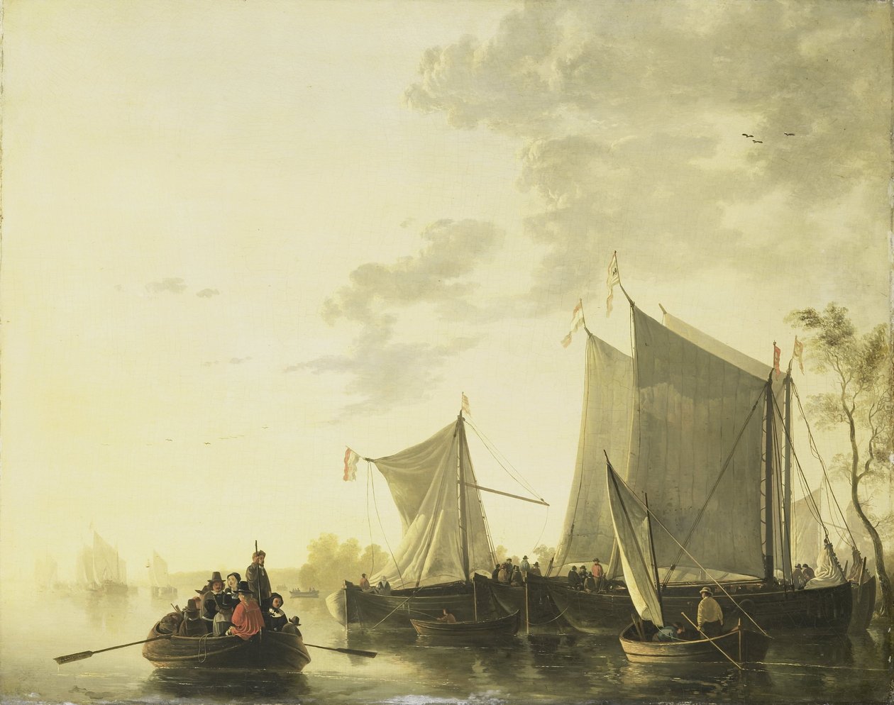 Jokinäkymä tekijältä Aelbert Cuyp (copy after)