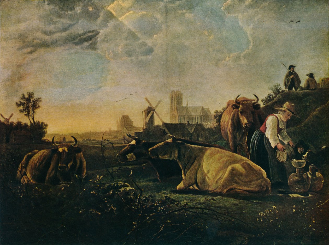 Suuri Dort, c1650 tekijältä Aelbert Cuyp