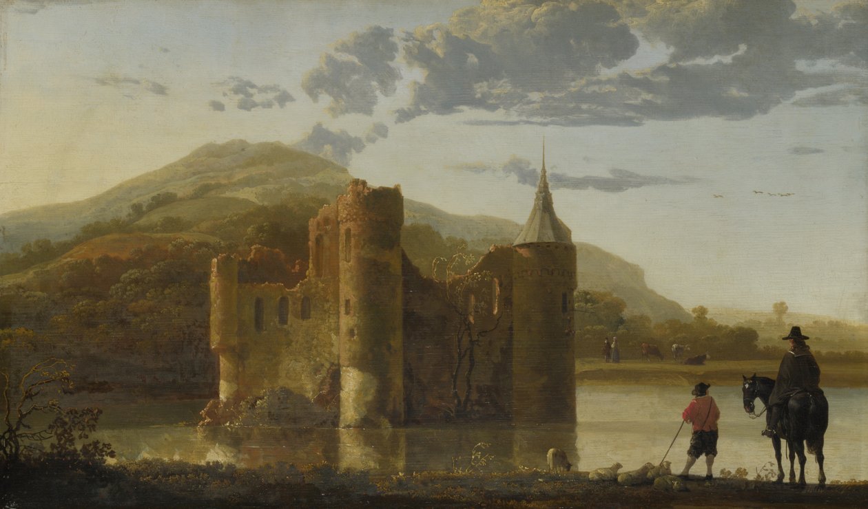 Ubbergenin linna, n. 1655 tekijältä Aelbert Cuyp