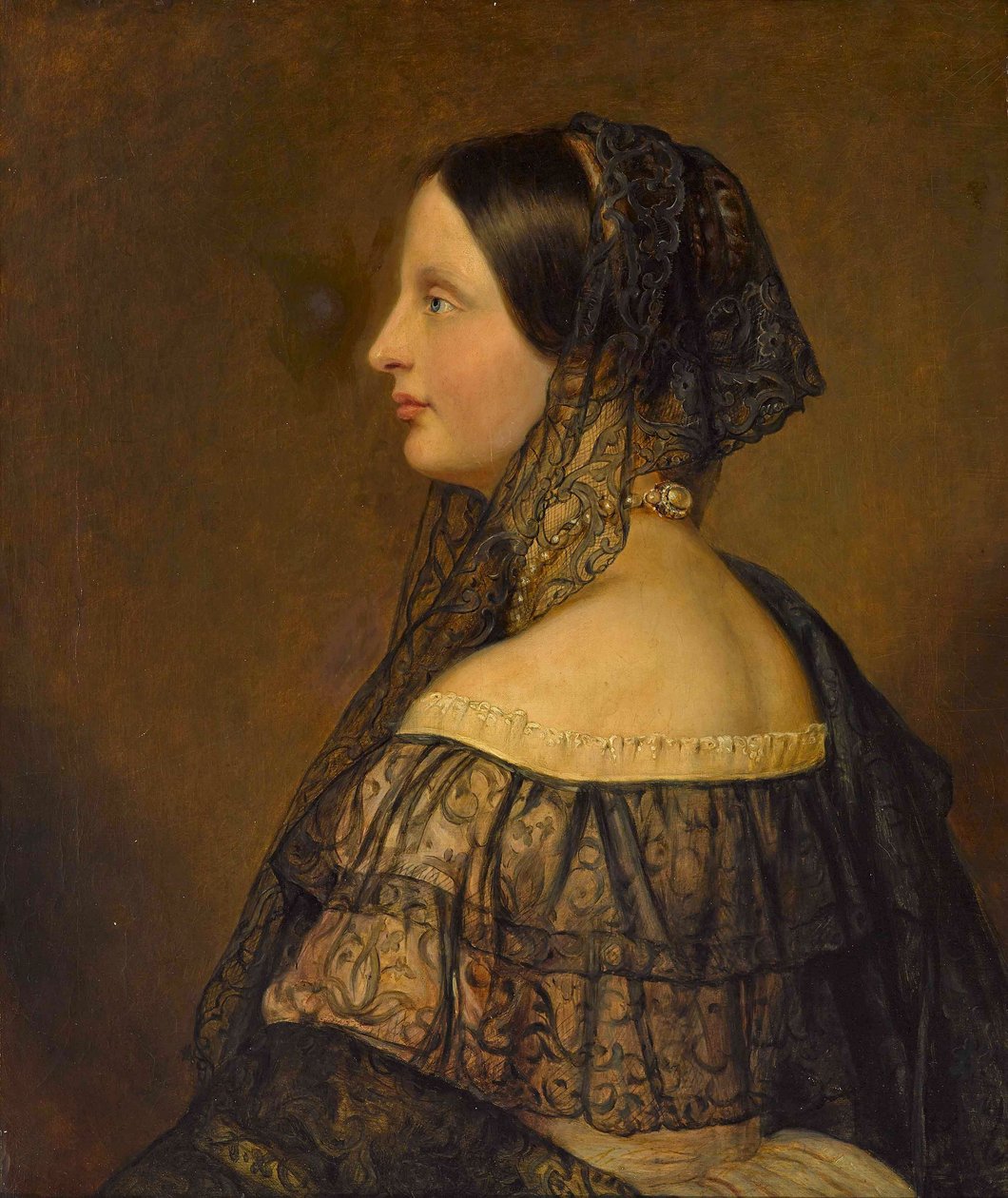 Prinsessa Auguste Ferdinande von Bayern, Erzherzogin von Österreich-Toskana tekijältä Joseph Carl Stieler