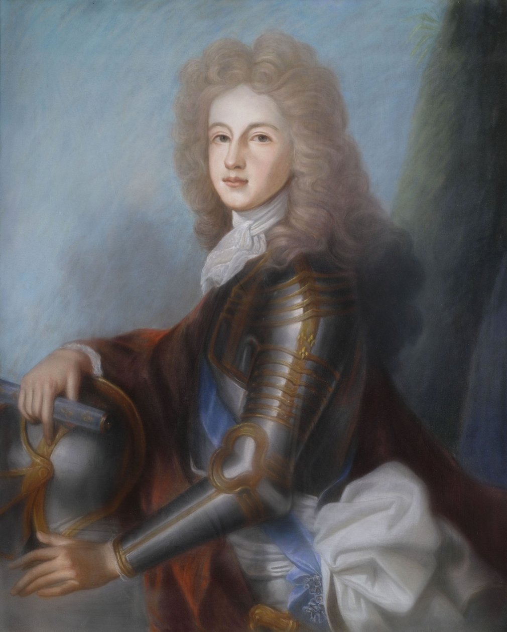 Portrait des Philipp von Frankreich, Herzog von Anjou (ab 1700 Philipp V. von Spanien) tekijältä After Joseph Vivien