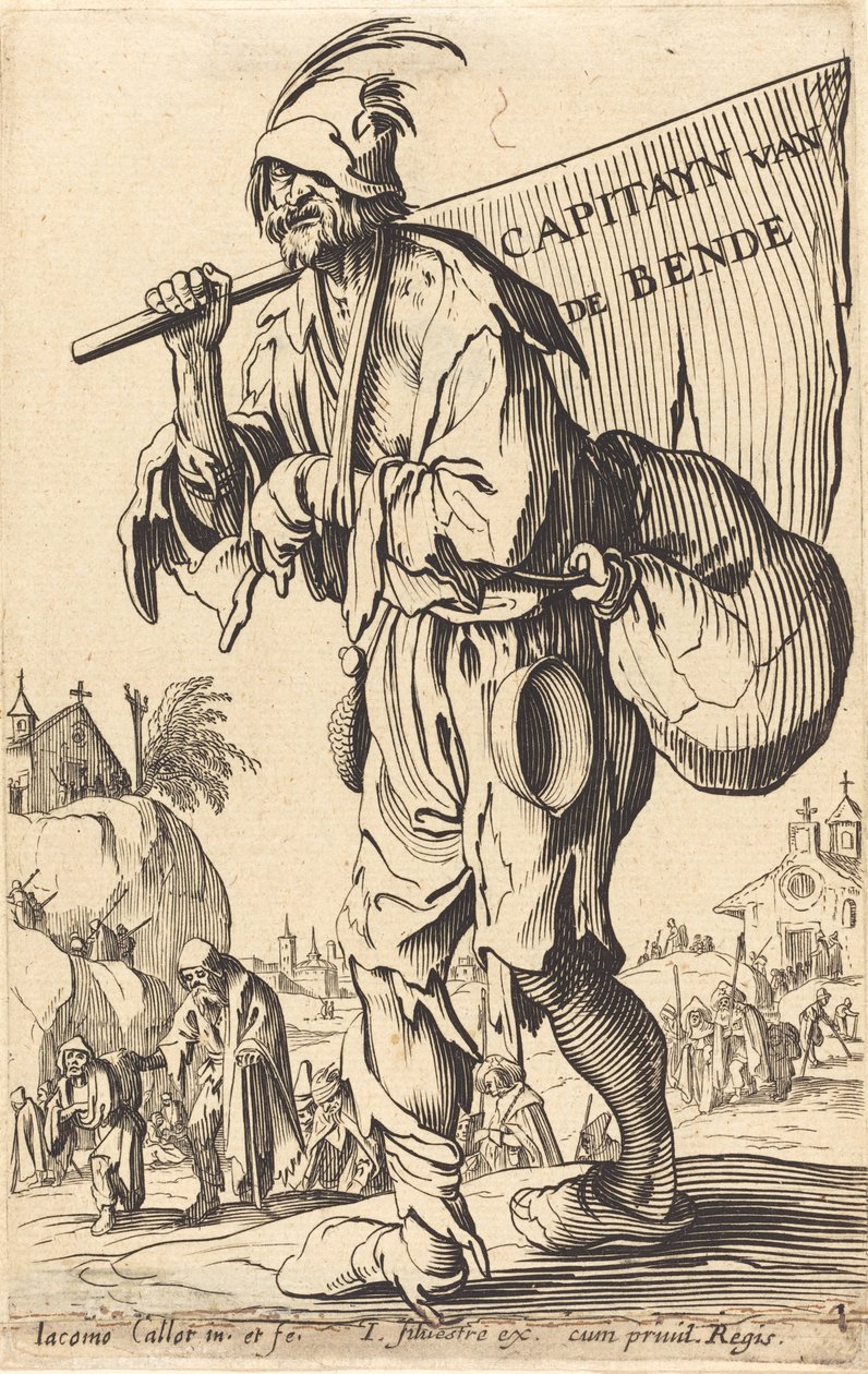 Paronien kapteeni tekijältä After Jacques Callot