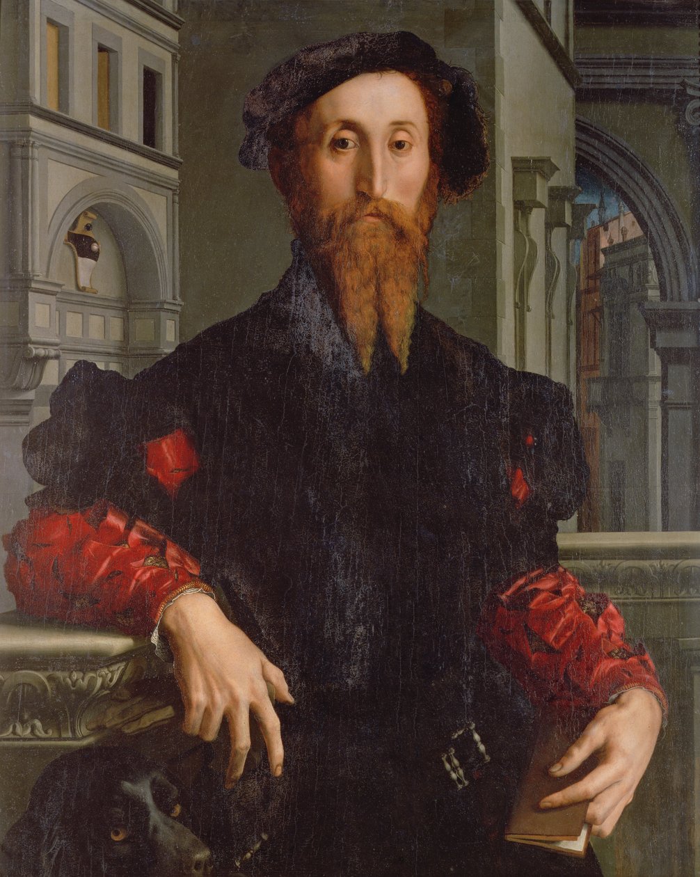 Signor Panciatichi Bartolomeon muotokuva, noin 1540. tekijältä Agnolo Bronzino