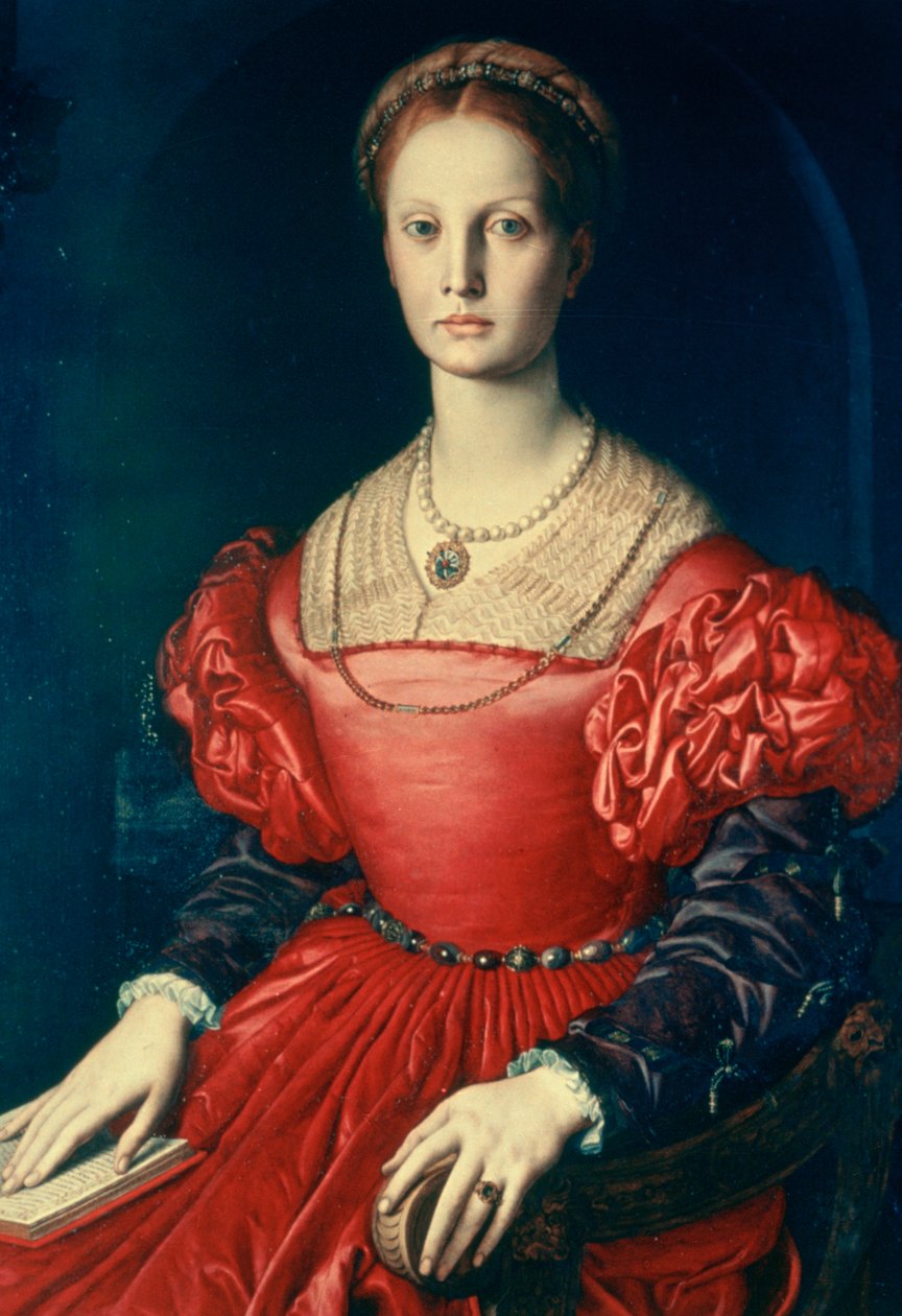 Lucrezia Panchiatichi, c1540 tekijältä Agnolo Bronzino