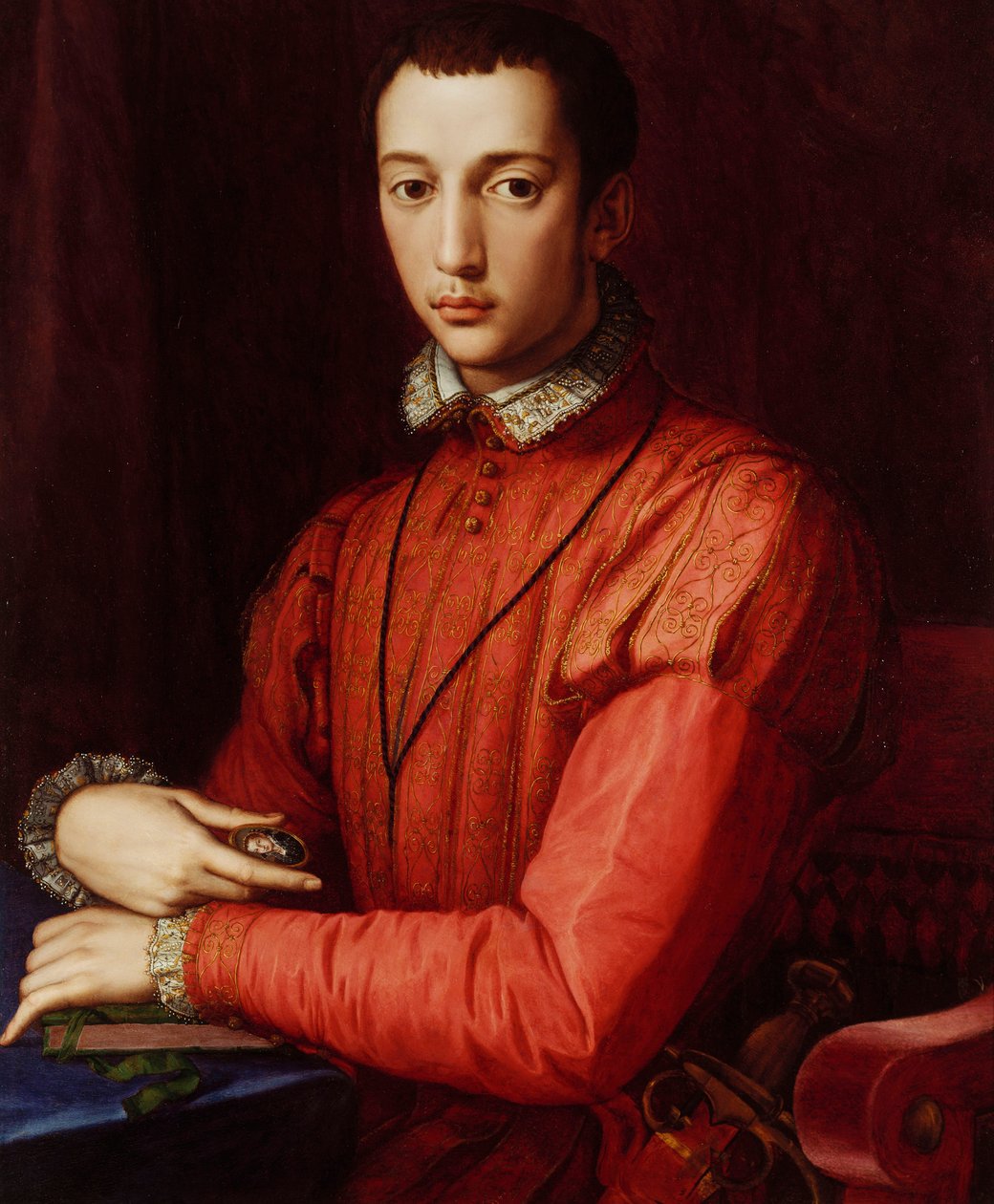 Muotokuva Francesco I:stä, kirjoittanut "Medici tekijältä Agnolo Bronzino