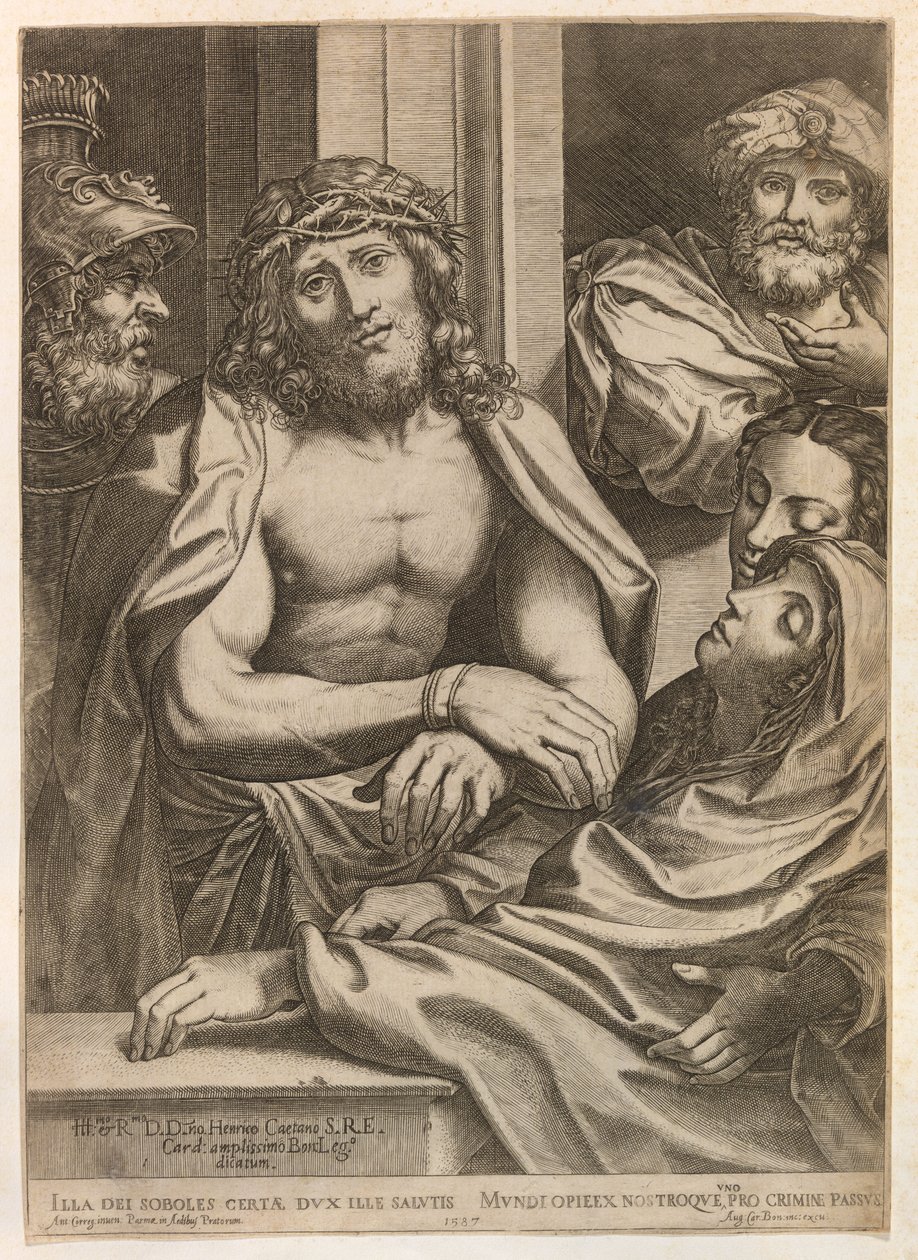Ecce Homo tekijältä Agostino Carracci