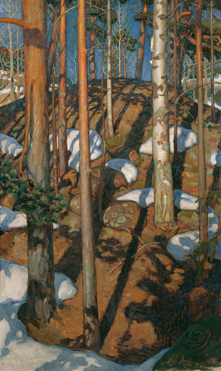 Kevät, c. 1900. tekijältä Akseli Gallen Kallela