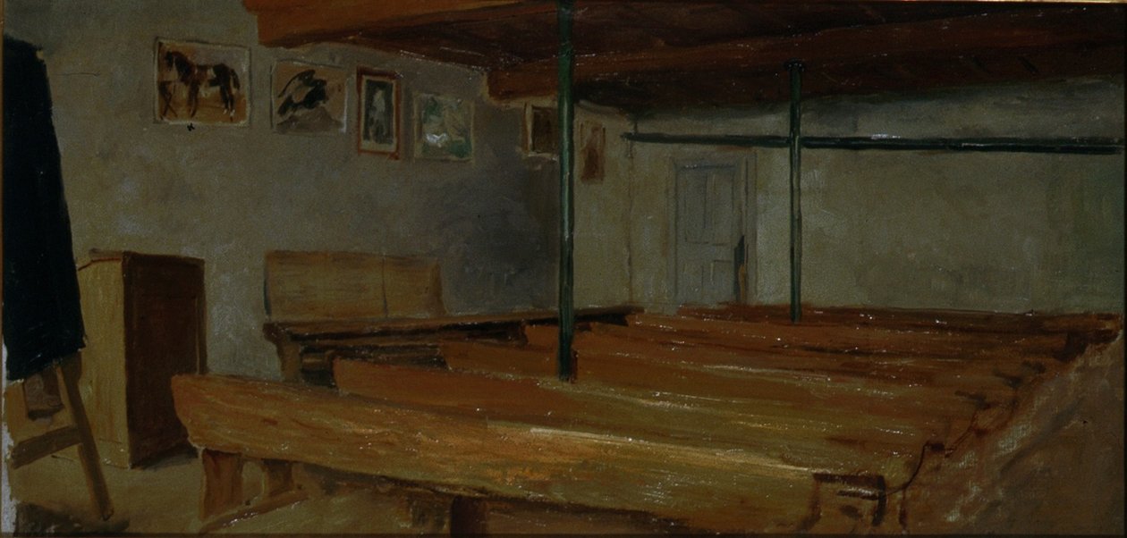 Schulstube tekijältä Albert Anker