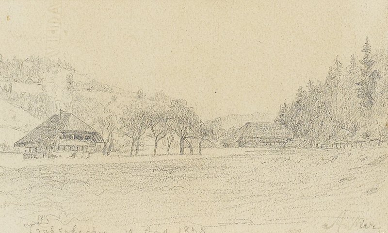 Trubschachen tekijältä Albert Anker