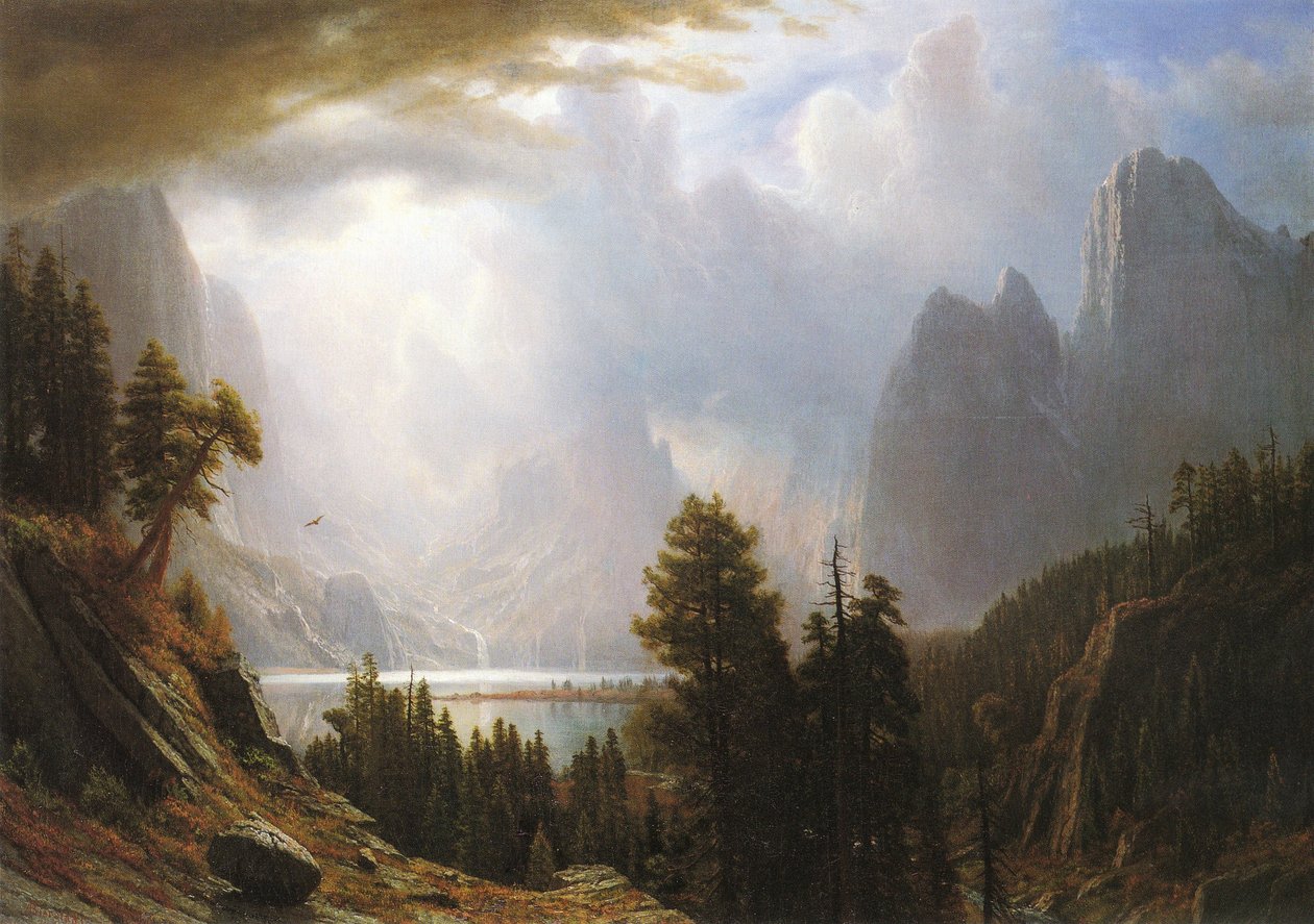 Maisema tekijältä Albert Bierstadt