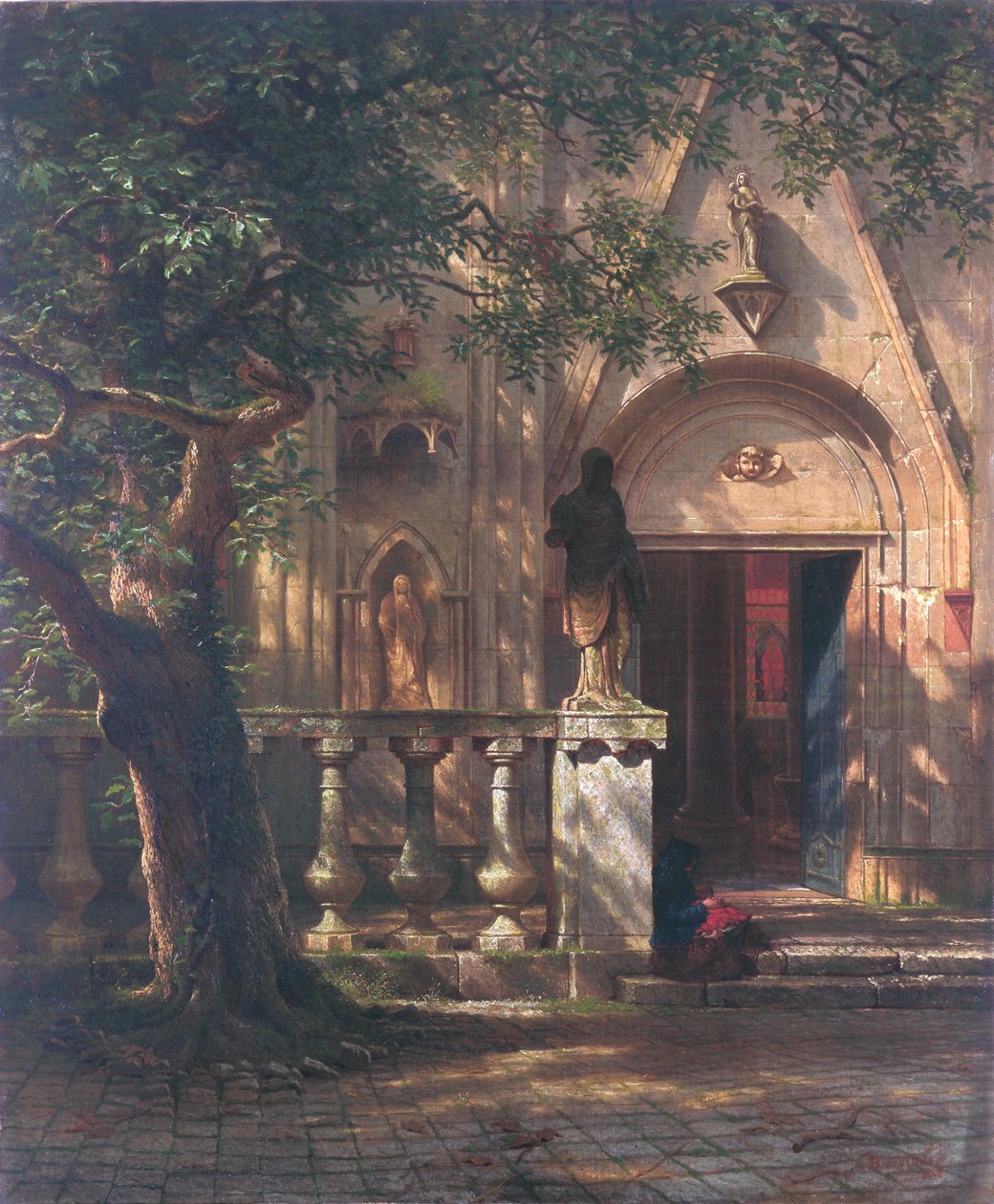 Auringonvalo ja varjo tekijältä Albert Bierstadt