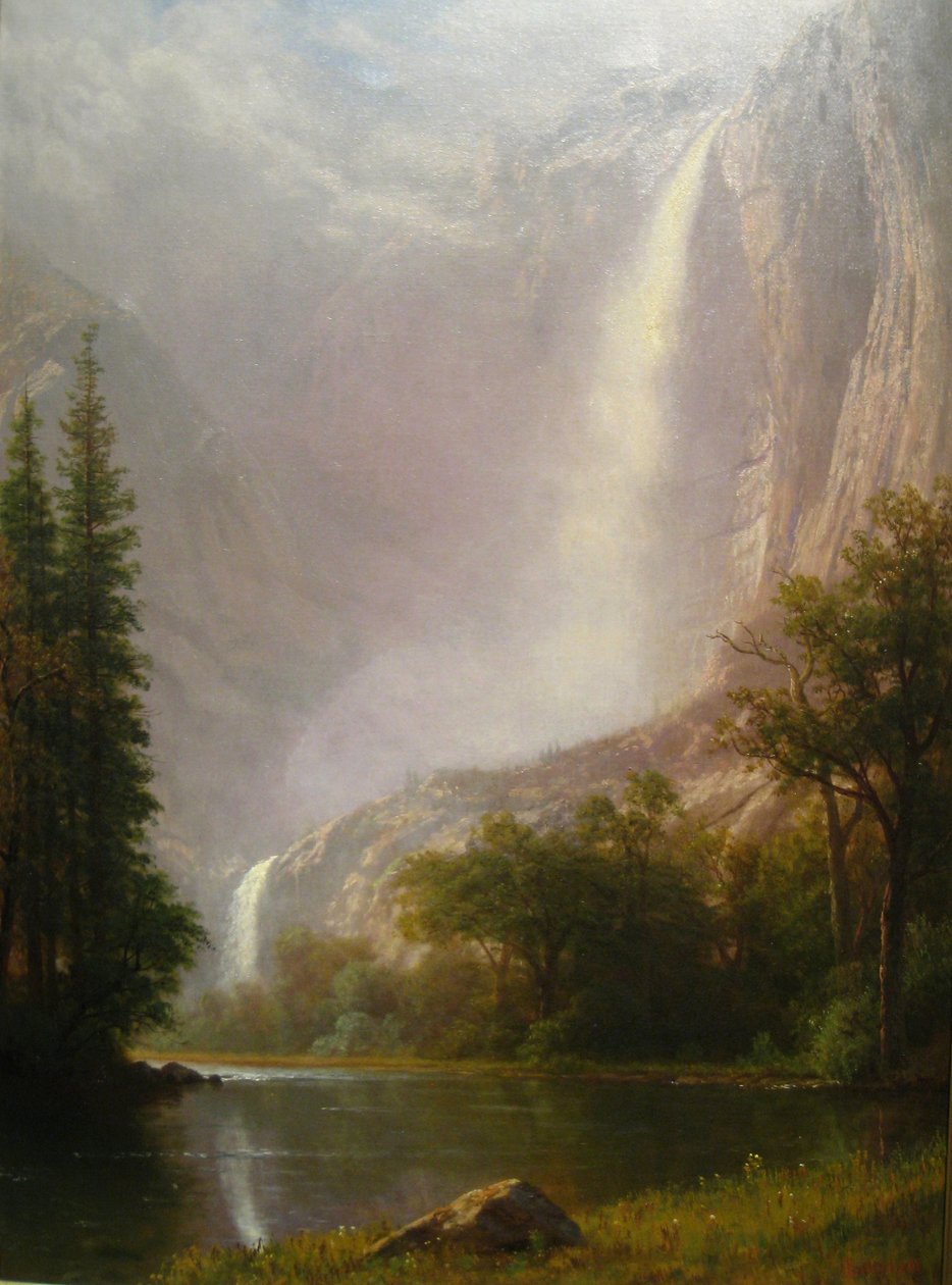 Yosemiten putoukset tekijältä Albert Bierstadt