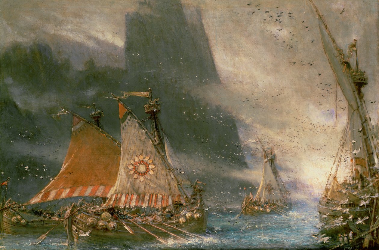 Viking Sea Raiders tekijältä Albert Goodwin