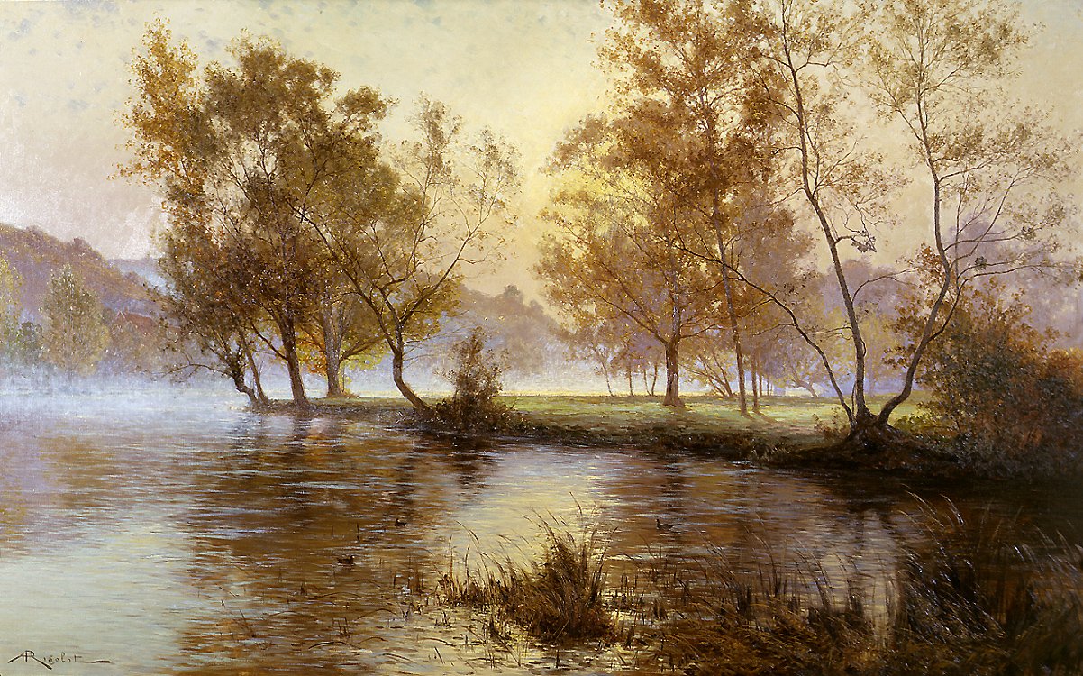 Soleil Levant dans la Brumen tekijältä Albert Rigolot
