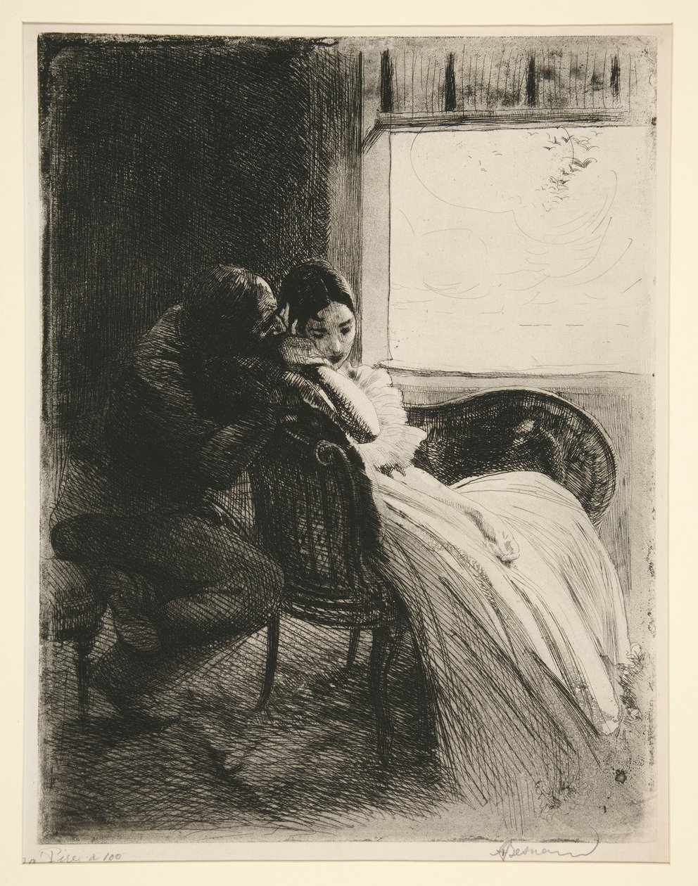 Flirtti (Flirtti) tekijältä Albert Besnard
