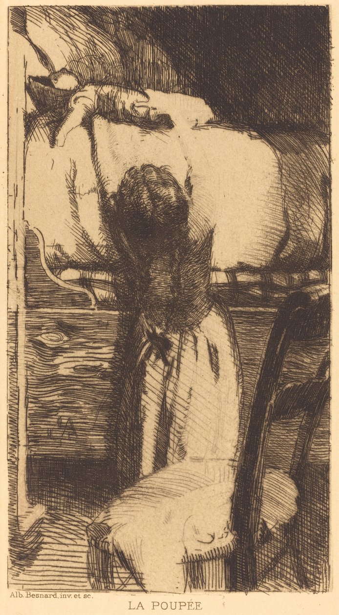 Nukke tekijältä Albert Besnard