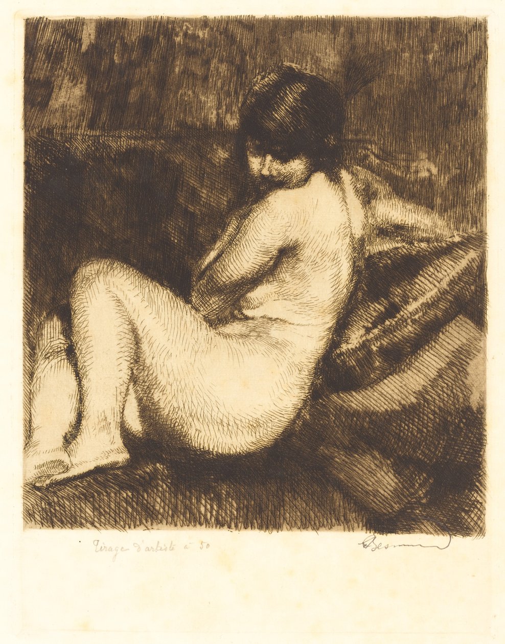 Sulkainen turbaani tekijältä Albert Besnard