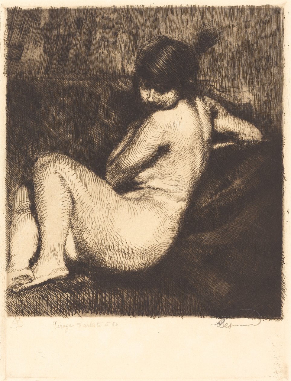 Sulkainen turbaani tekijältä Albert Besnard