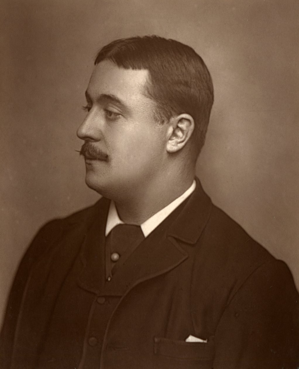 Mons Marius, ranskalainen näyttelijä, 1888. tekijältä Albert Deneulain