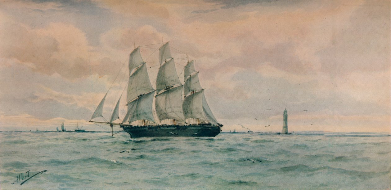 Merimaisema, c1895 tekijältä Albert Ernest Markes