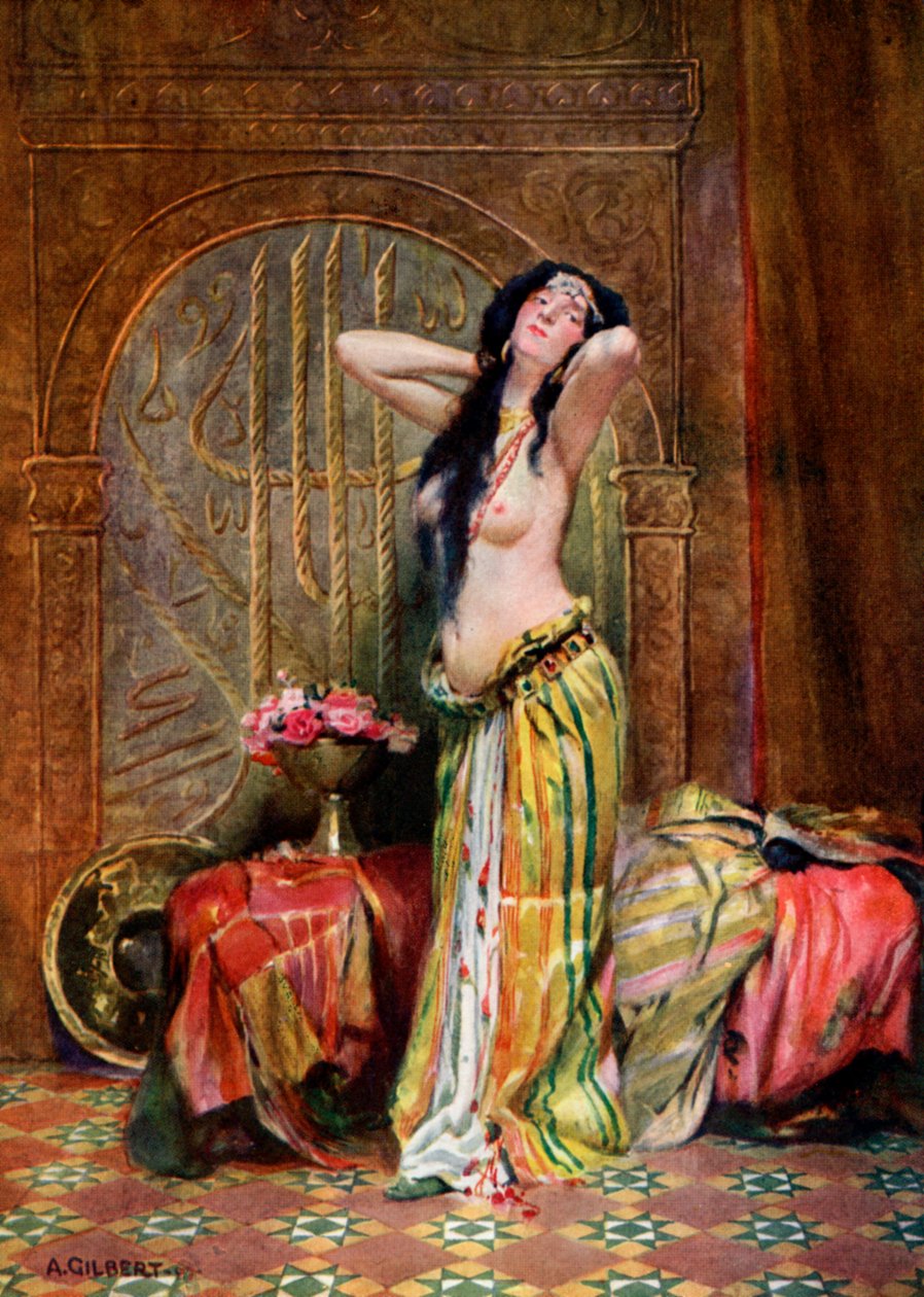 Itäinen tyttö, 1908-1909. tekijältä Albert Gilbert