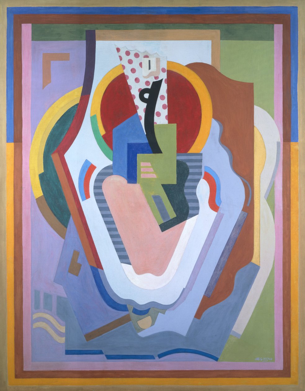 Sävellys, Madonna ja lapsi tekijältä Albert Gleizes