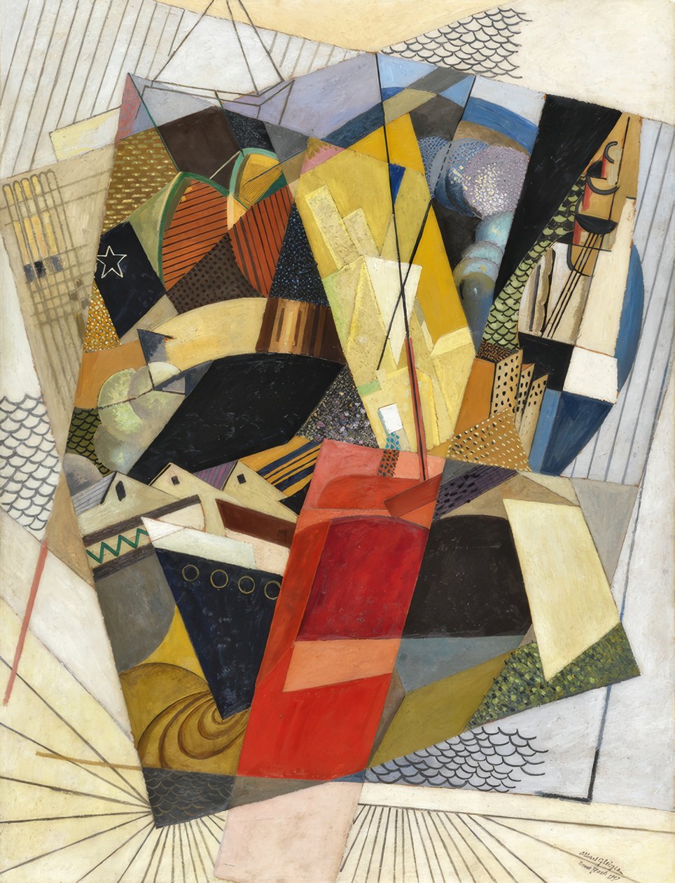 Satamassa tekijältä Albert Gleizes