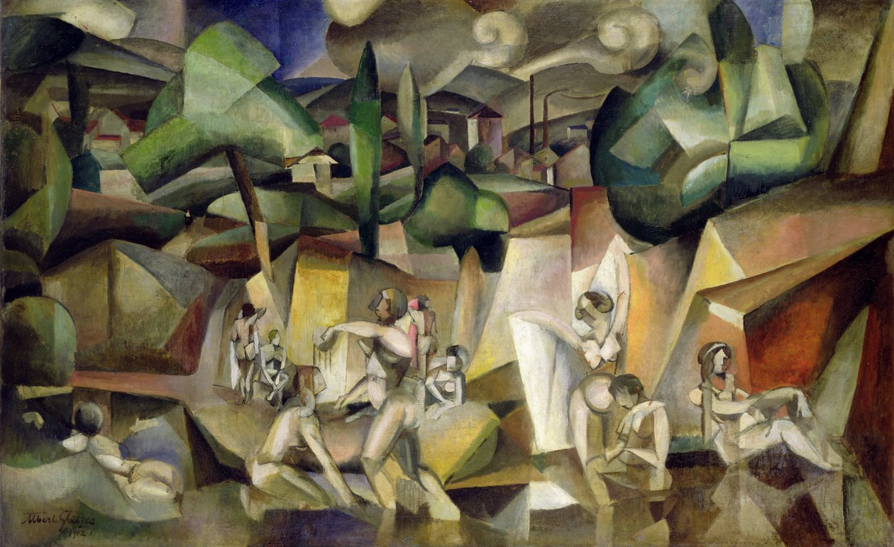 Kylpijät tekijältä Albert Gleizes